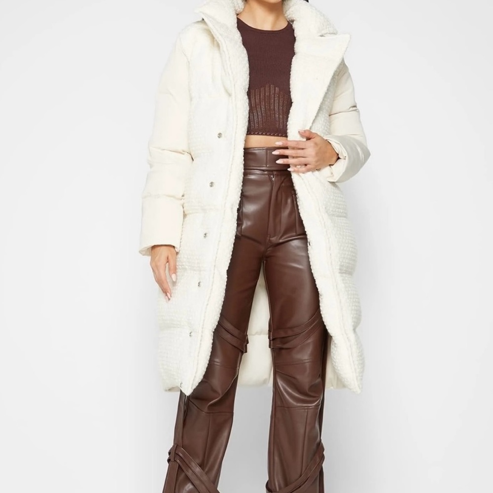 Reversible puffer coat